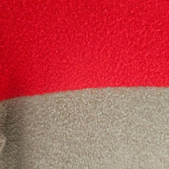 J. Crew Color Block Sweater | Cozy Wool Blend Crewneck Women’s M Fair Trade - Picture 5 of 8